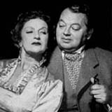 Leon Askin and Ida Ehre 
in "Warrens Gewerbe"